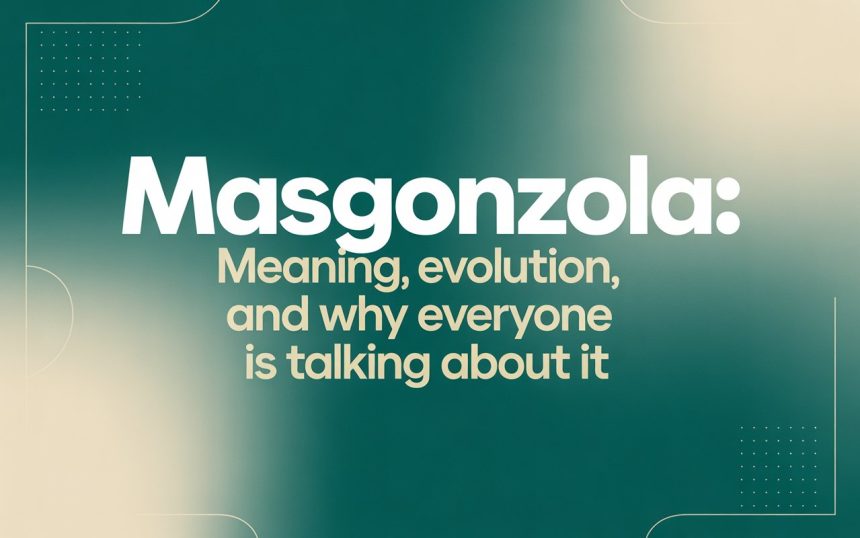 Masgonzola: Meaning, Evolution, and Why Everyone Is Talking About It