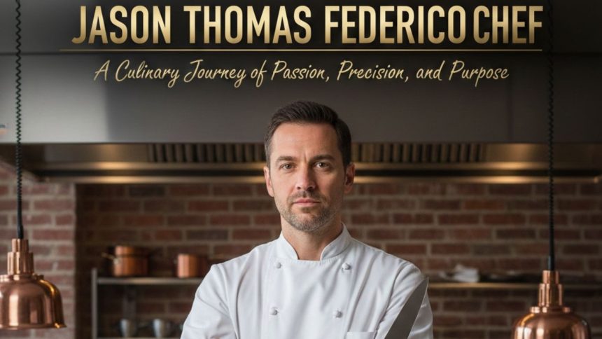 Jason Thomas Federico Chef: A Culinary Journey of Passion, Precision, and Purpose