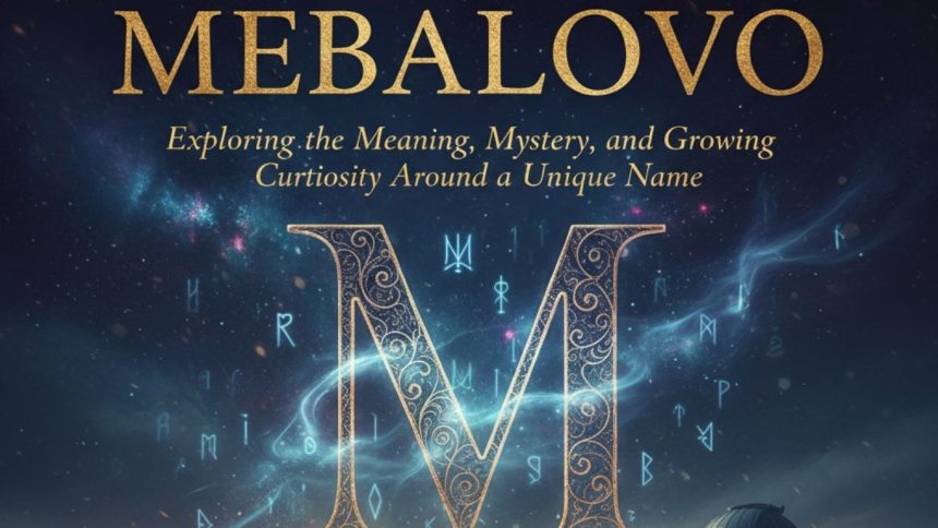Mebalovo: Exploring the Meaning, Mystery, and Growing Curiosity Around a Unique Name