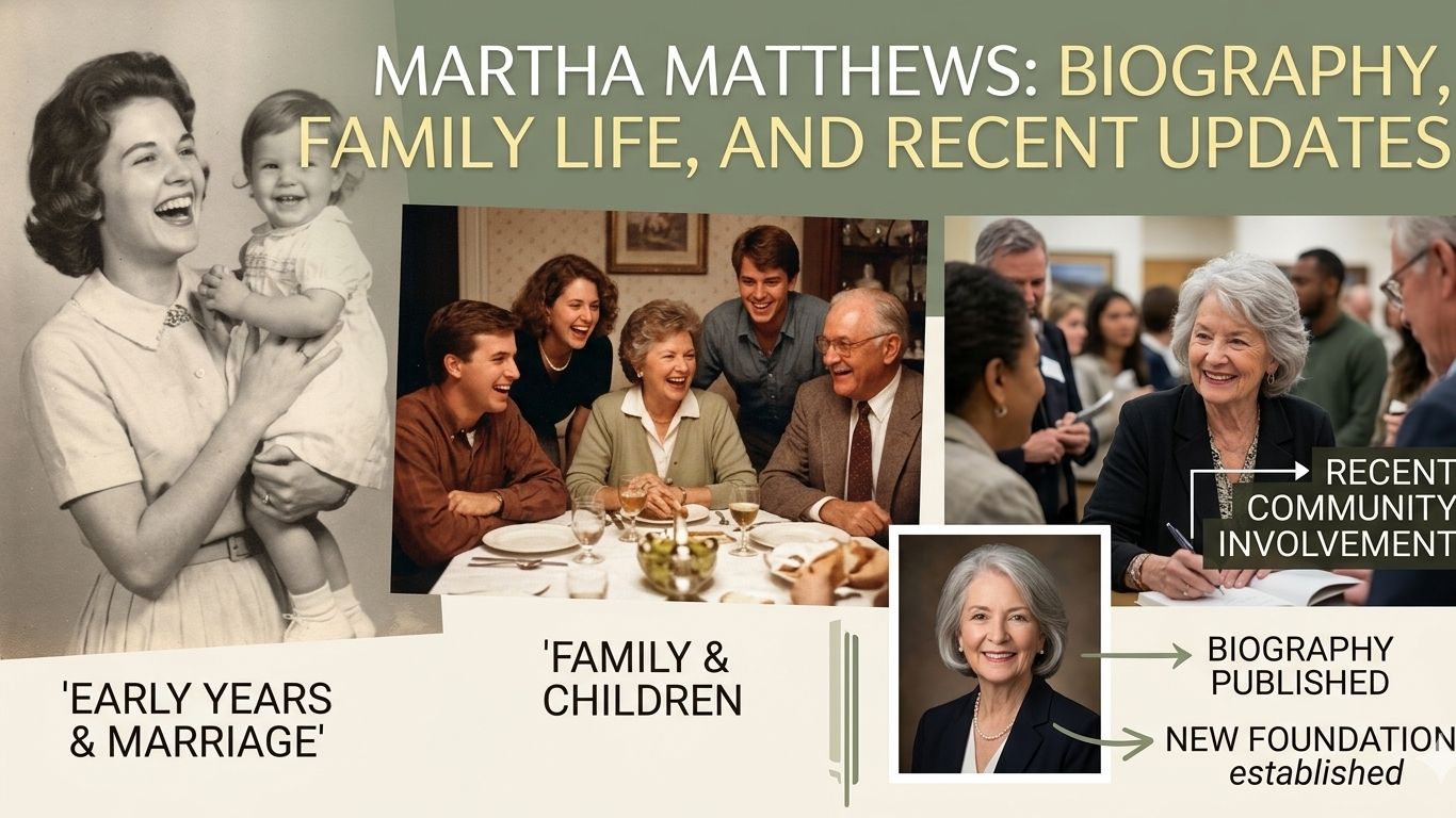 Martha Matthews: Biography, Family Life, and Recent Updates