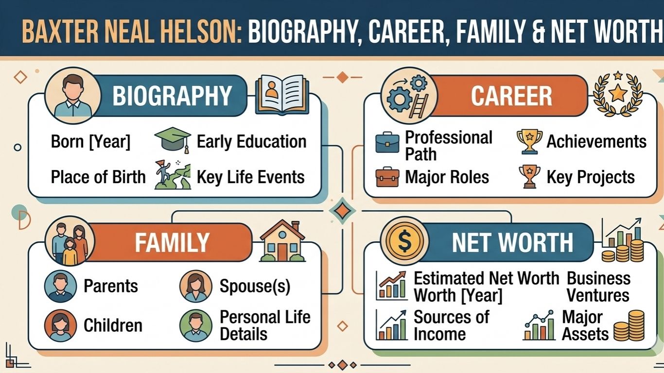 Baxter Neal Helson: Biography, Career, Family & Net Worth