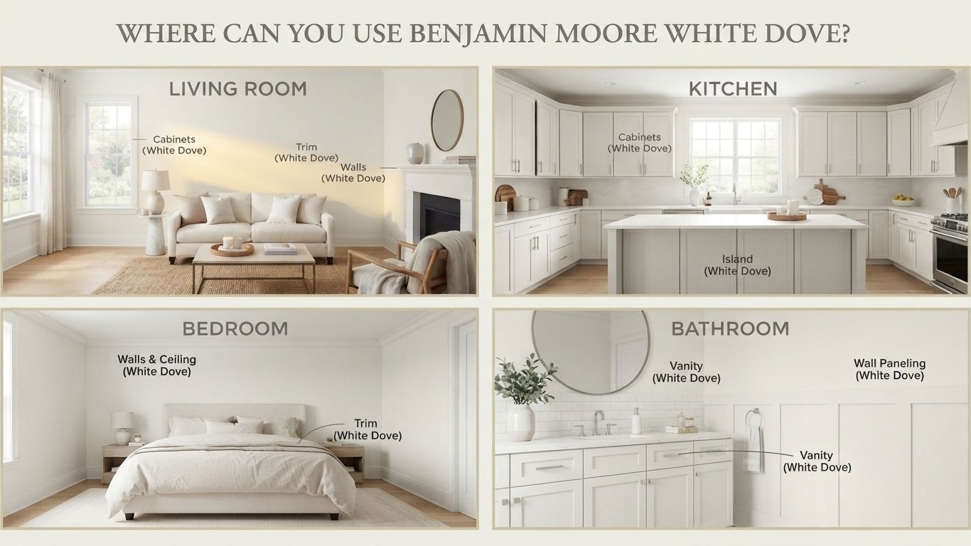 white dove benjamin moore