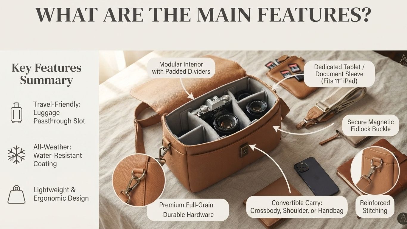 almost perfect' camera bag purse