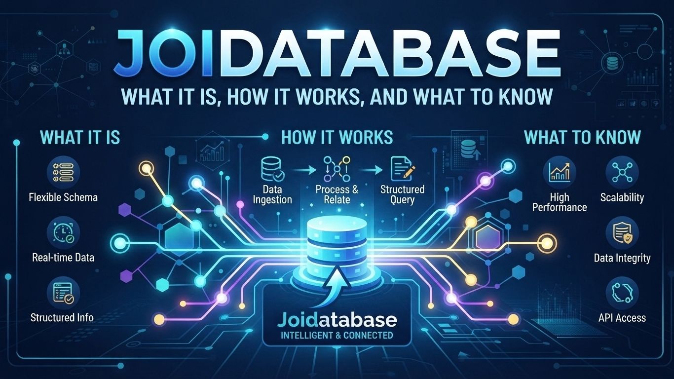 Joidatabase: What It Is, How It Works, and What to Know