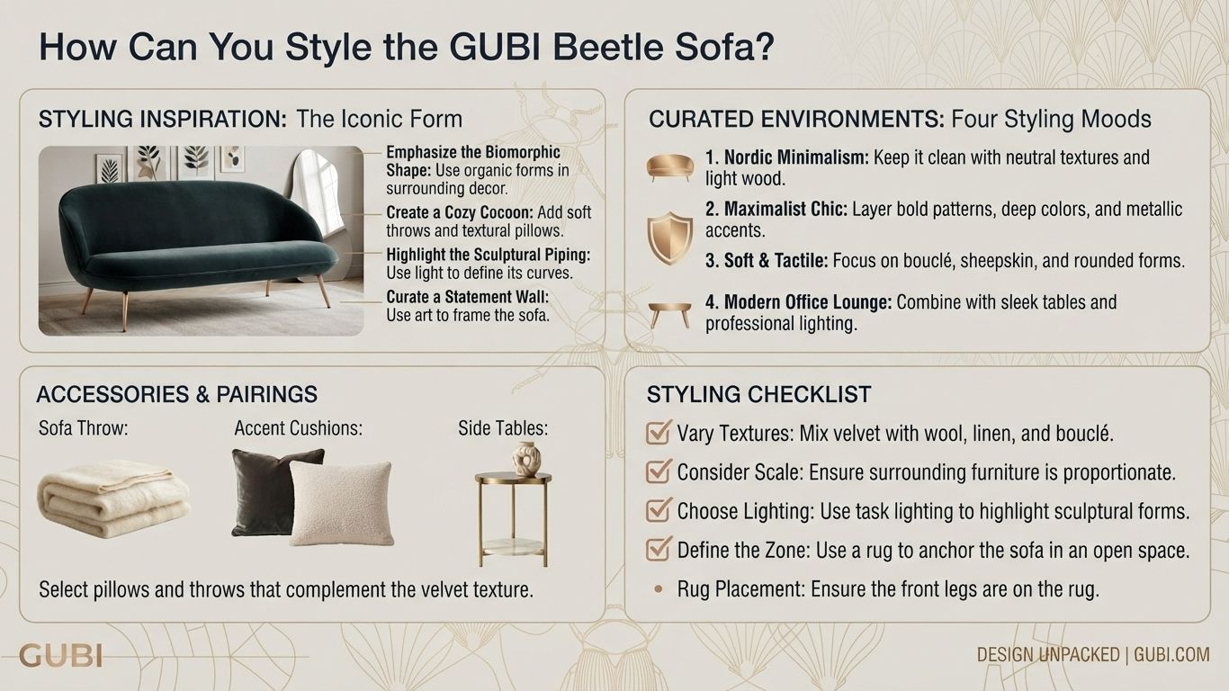gubi - beetle sofa